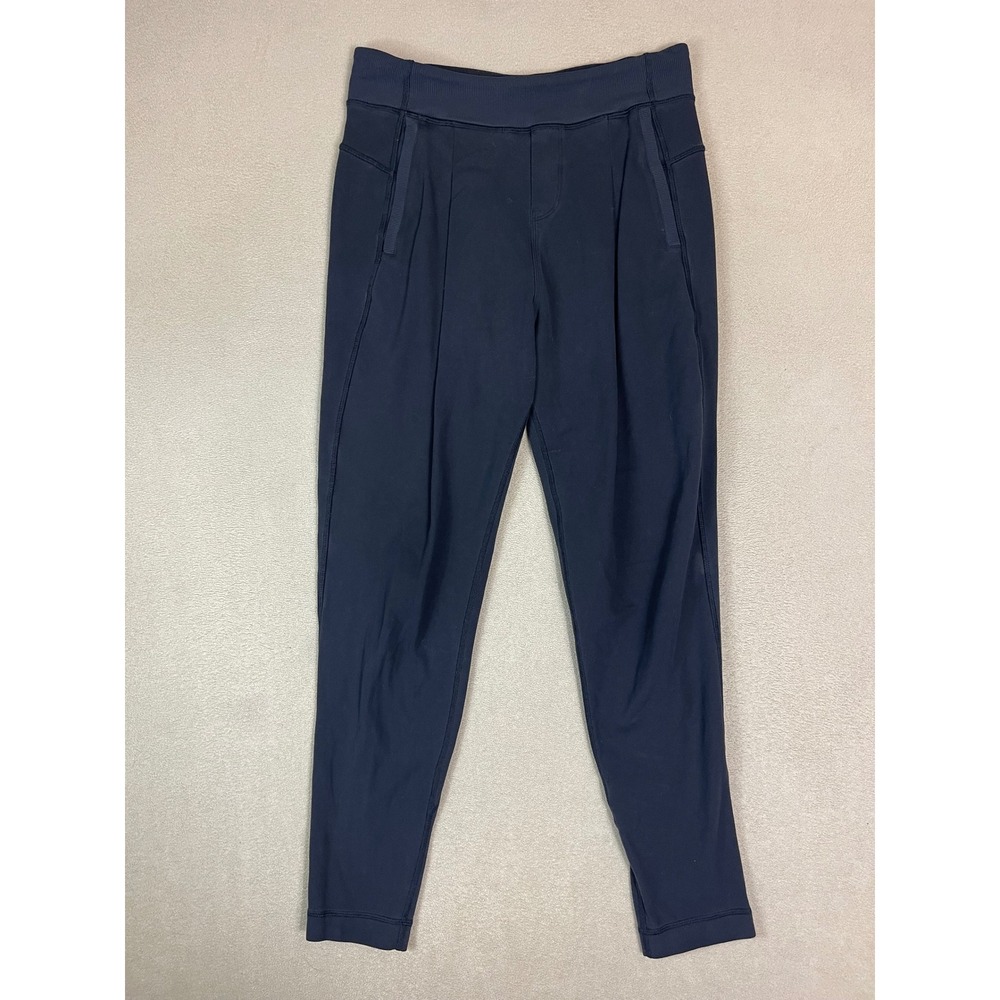 Lululemon Align High Rise Pants Navy Black Size 2 Athletic Leggings Athleisure